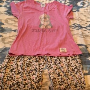 Pajama Top and Pants 100% Cotton Never Worn